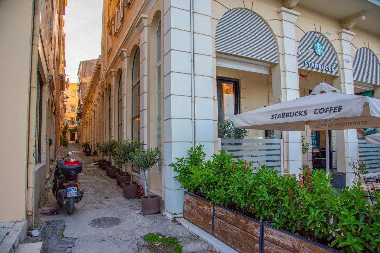 Valentino Luxury Studio In The Heart Of Corfu Town Zewnętrze zdjęcie