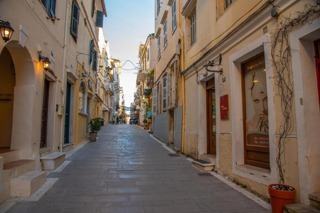 Valentino Luxury Studio In The Heart Of Corfu Town Zewnętrze zdjęcie