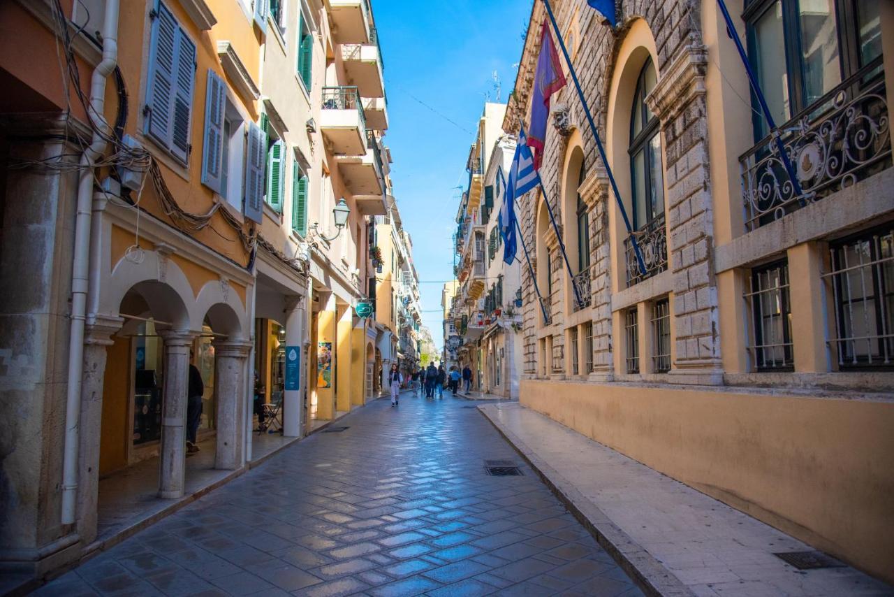 Valentino Luxury Studio In The Heart Of Corfu Town Zewnętrze zdjęcie